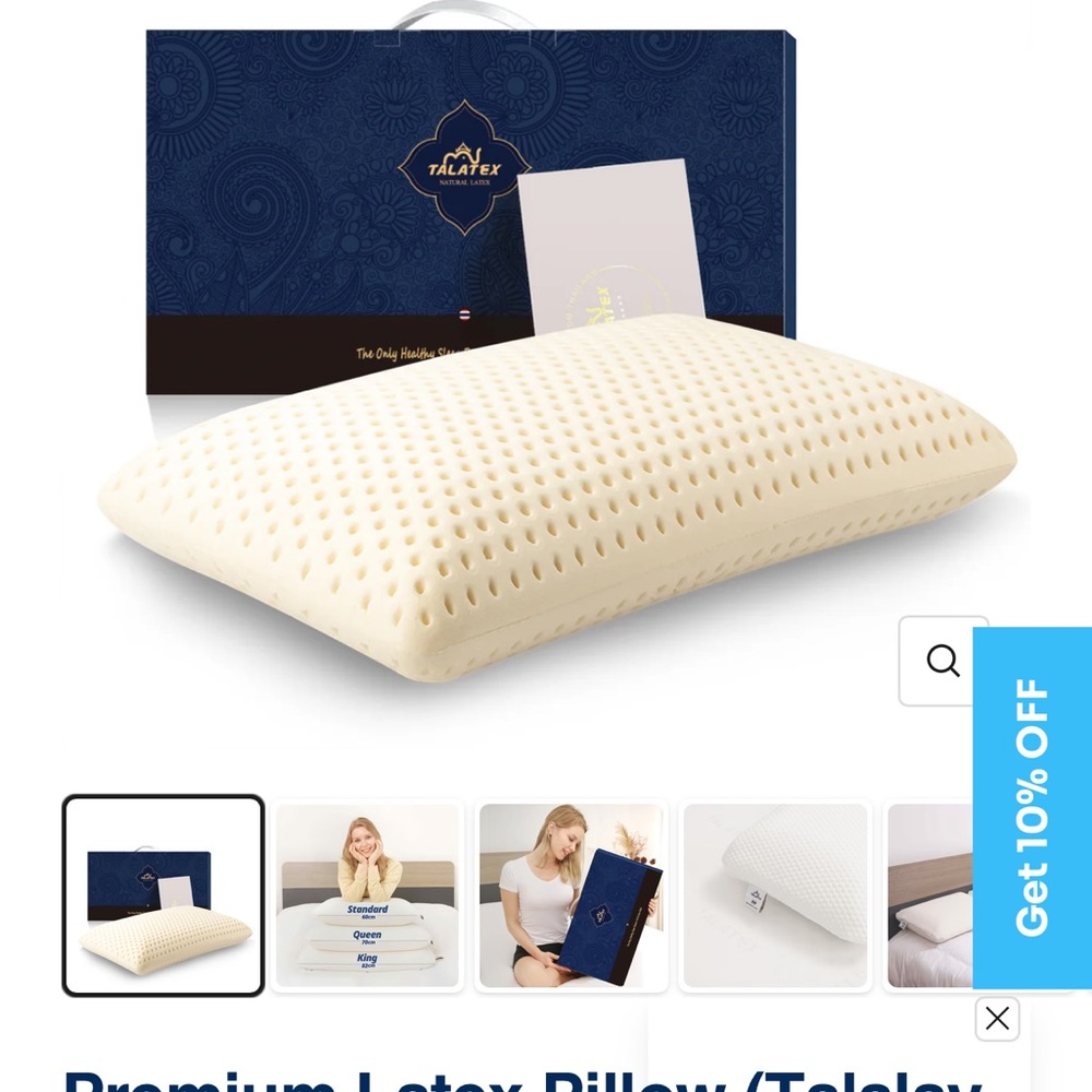 Talatex Latex Foam Pillow